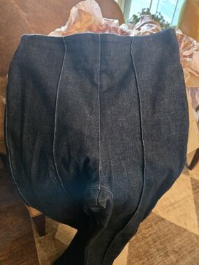 SPANX Dark Blue Denim Flare Jeans